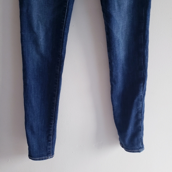 AE Ne(x)t Level High-Waisted Rise Jegging Blue Jeans 00 - Picture 9 of 12